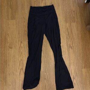 Lululemon Black Flared Yoga Pants
